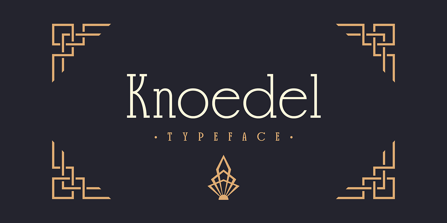 Example font Knoedel #1